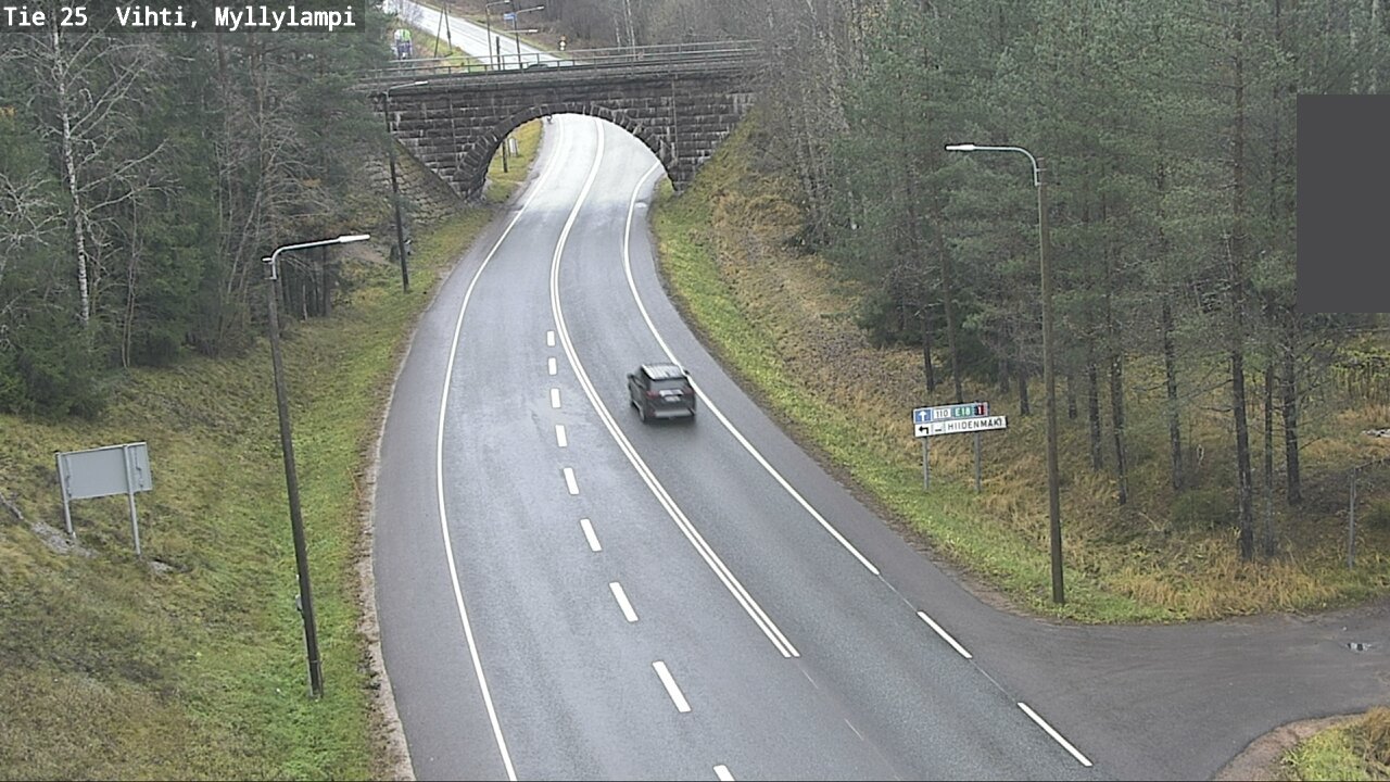 Kelikamerat Kuva Tie 25 Lohja Myllylampi, Lohja, Uusimaa