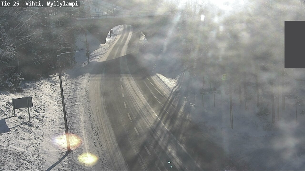 Kelikamerat Kuva Tie 25 Lohja Myllylampi, Lohja, Uusimaa