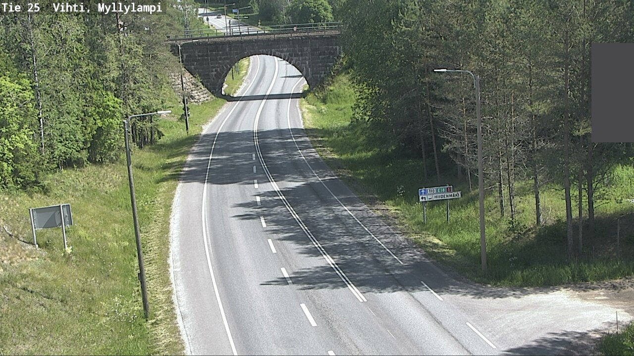 Kelikamerat Kuva Tie 25 Lohja Myllylampi, Lohja, Uusimaa