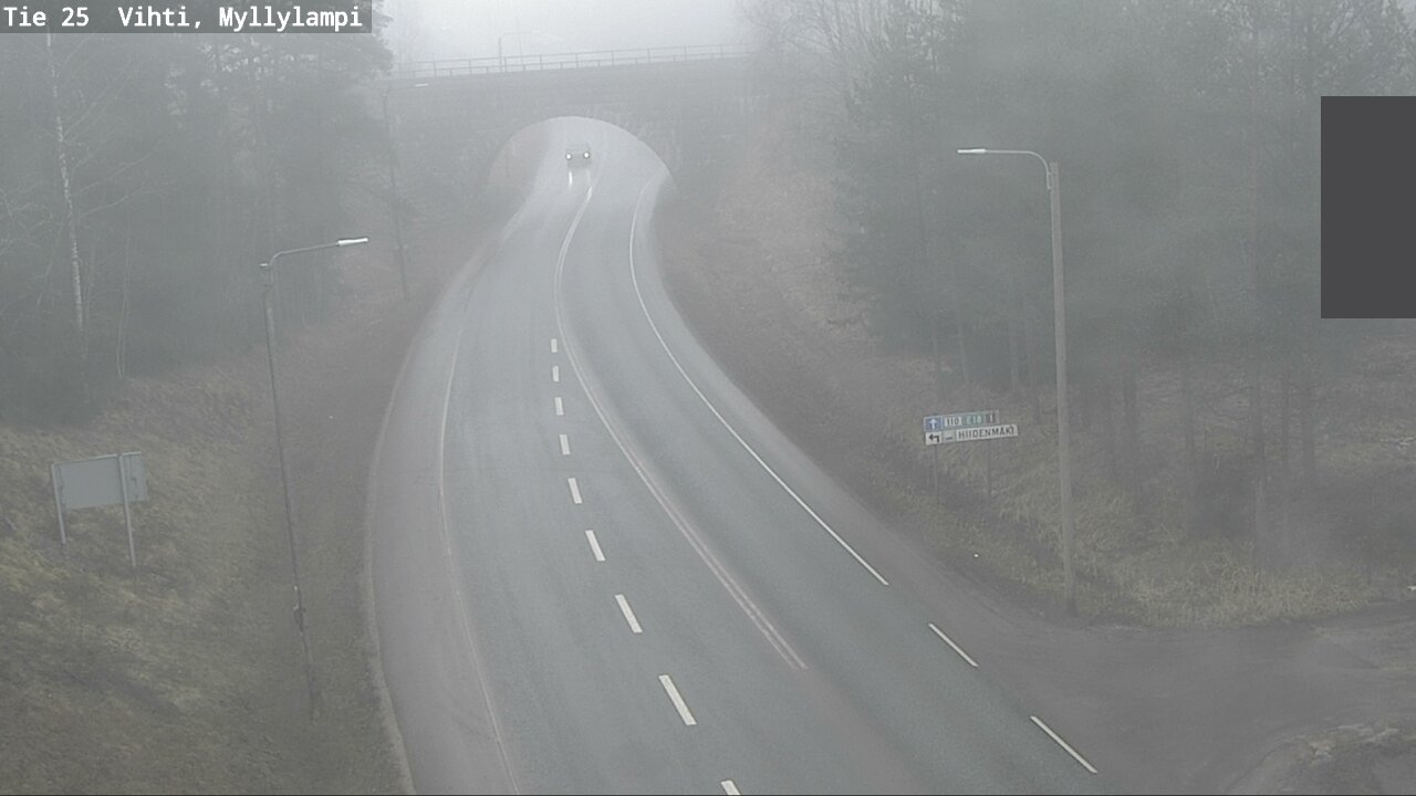 Kelikamerat Kuva Tie 25 Lohja Myllylampi, Lohja, Uusimaa