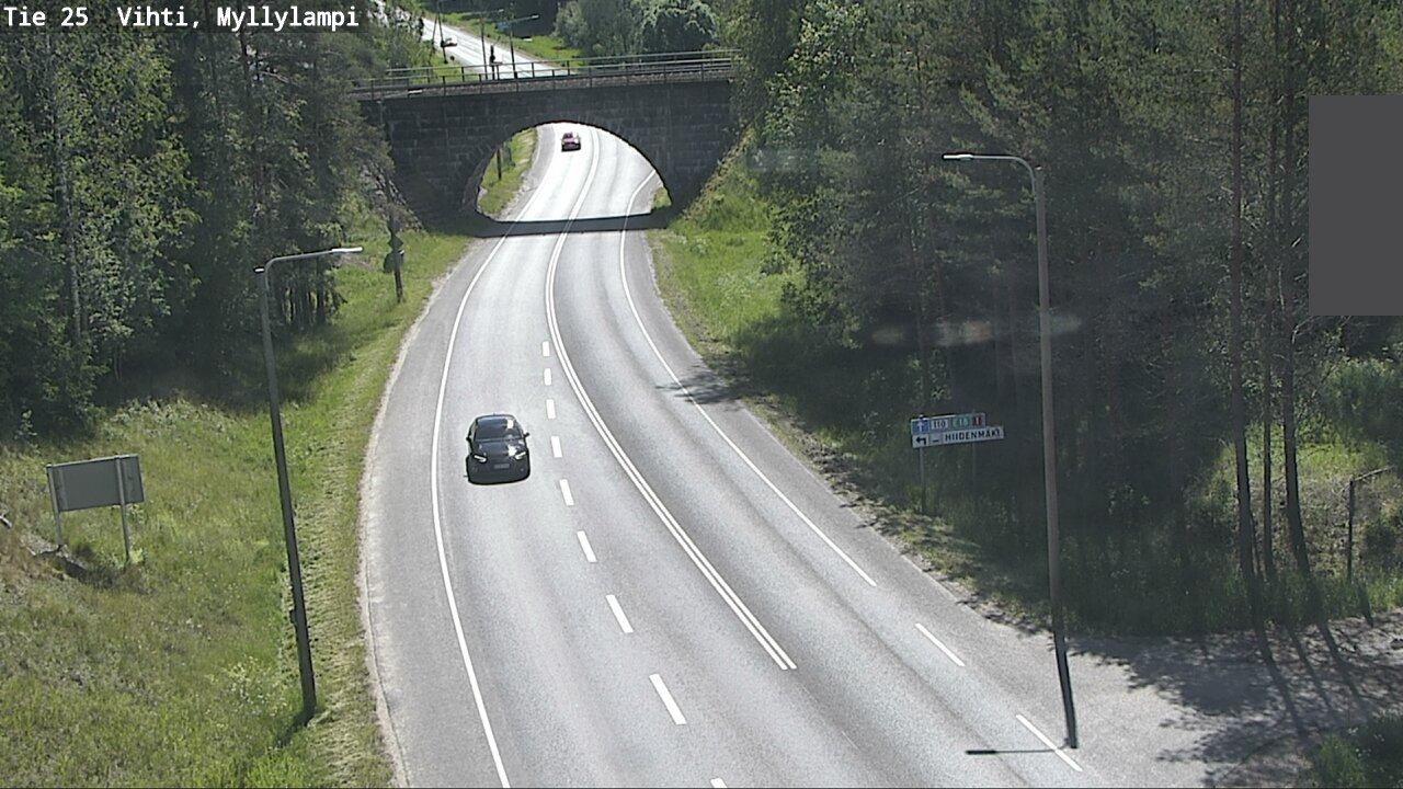 Kelikamerat Kuva Tie 25 Lohja Myllylampi, Lohja, Uusimaa