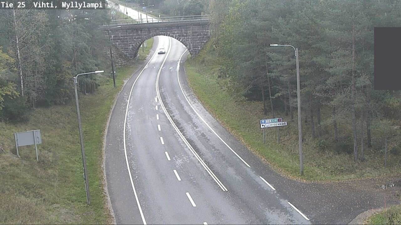 Weather Camera Image Road 25 Lohja Myllylampi, Lohja, Uusimaa