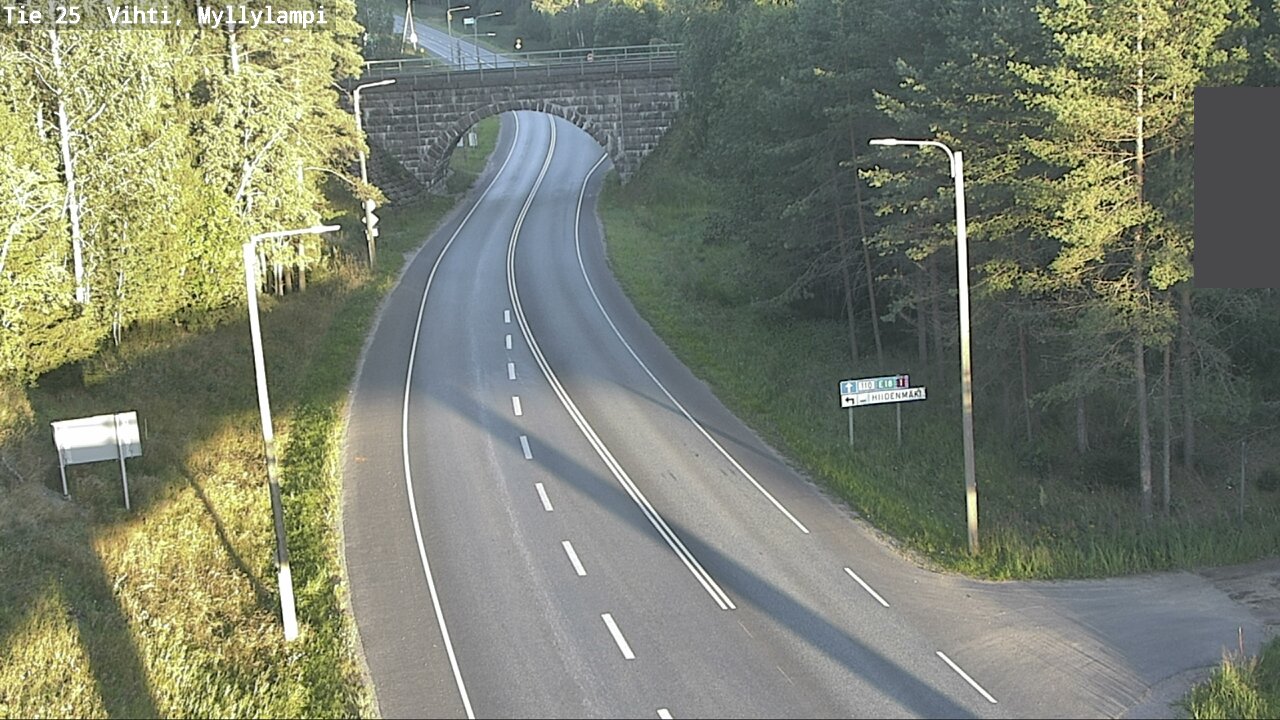 Kelikamerat Kuva Tie 25 Lohja Myllylampi, Lohja, Uusimaa