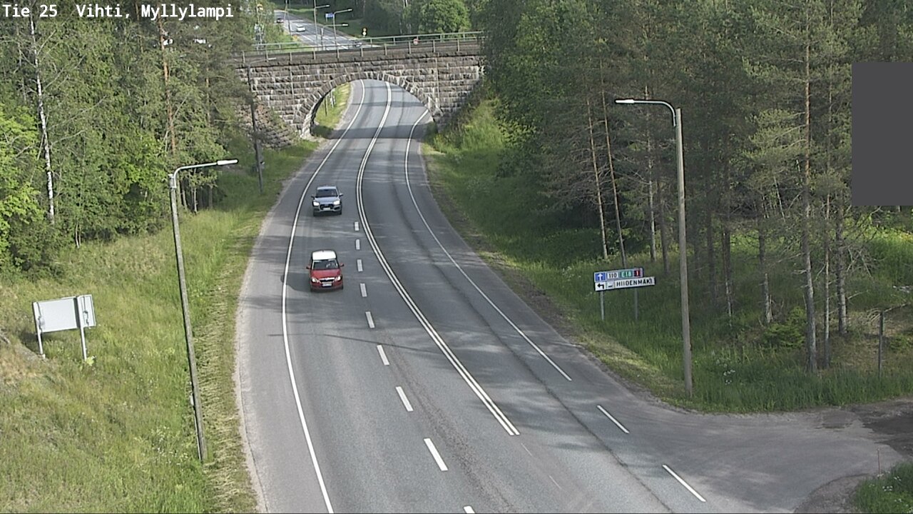 Kelikamerat Kuva Tie 25 Lohja Myllylampi, Lohja, Uusimaa