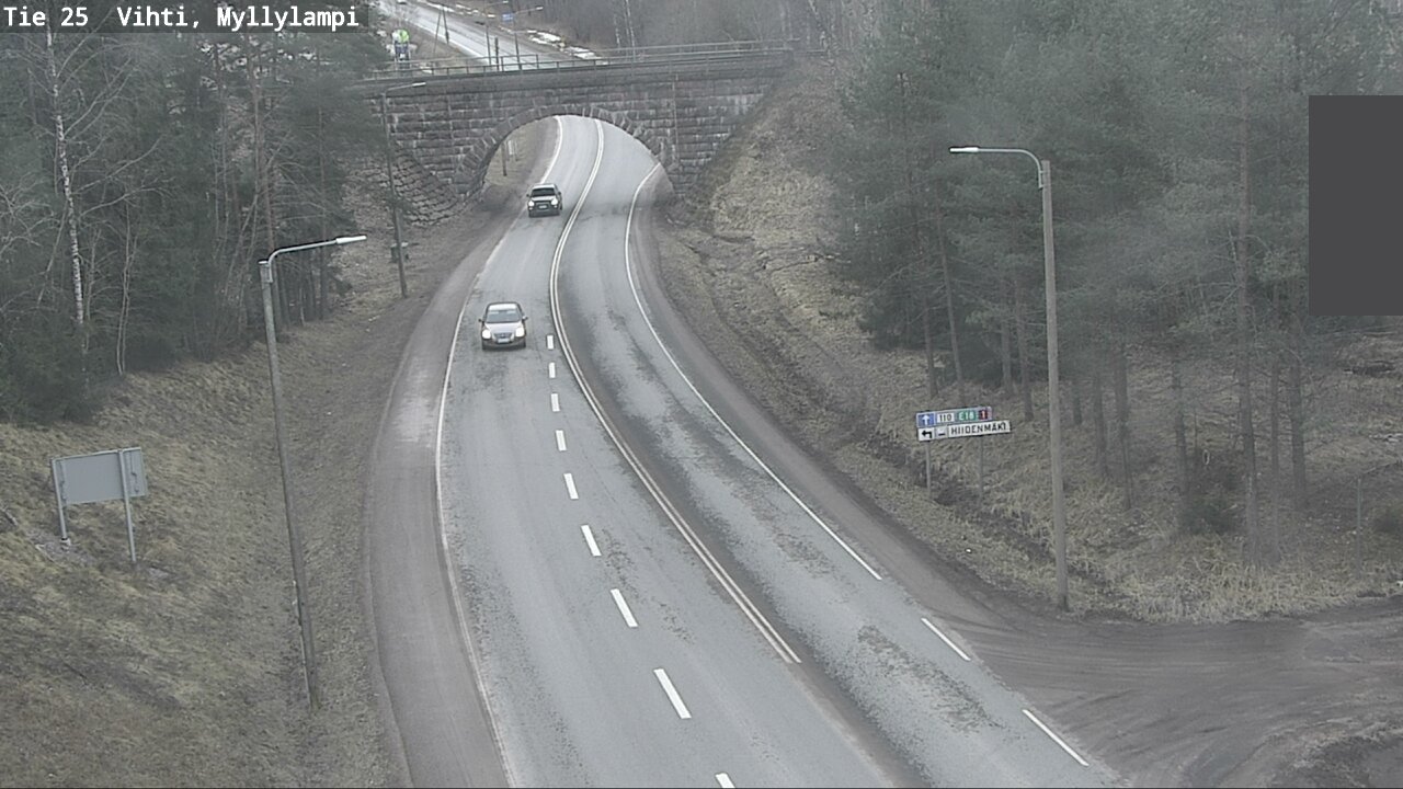 Kelikamerat Kuva Tie 25 Lohja Myllylampi, Lohja, Uusimaa