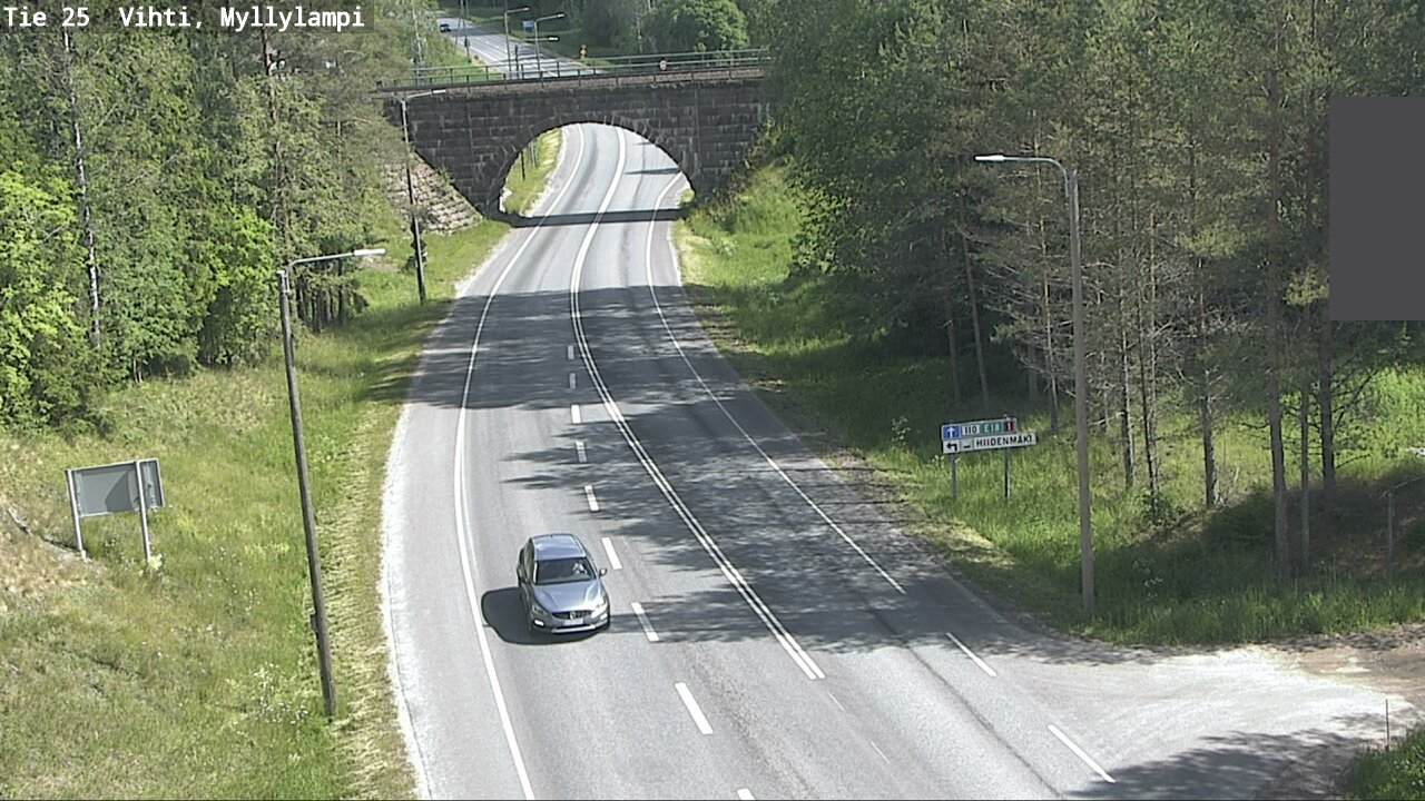 Kelikamerat Kuva Tie 25 Lohja Myllylampi, Lohja, Uusimaa