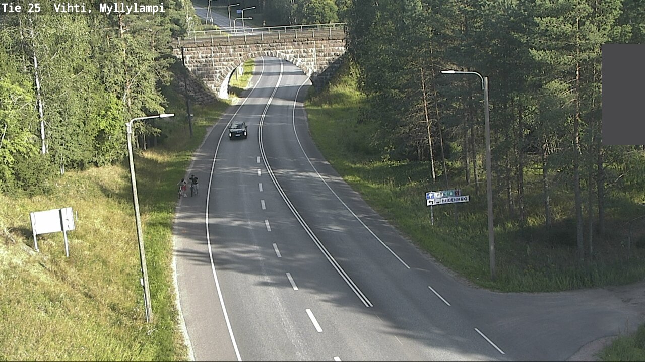 Kelikamerat Kuva Tie 25 Lohja Myllylampi, Lohja, Uusimaa
