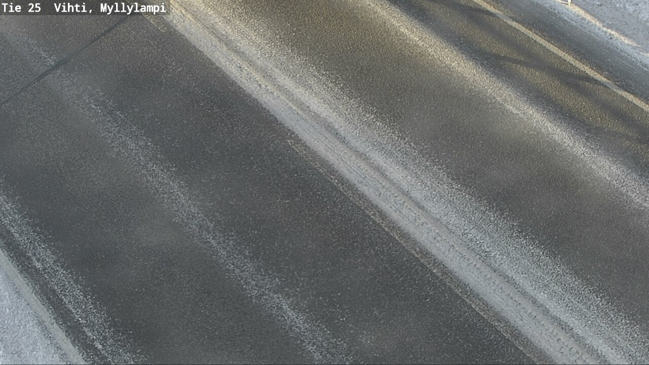 Weather Camera Image Road 25 Lohja Myllylampi, Lohja, Uusimaa