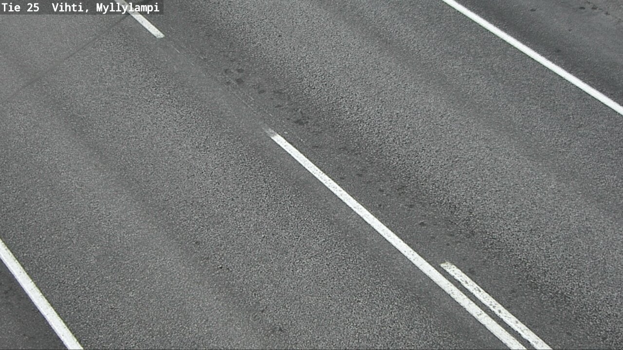 Weather Camera Image Väg 25 Lojo Myllylampi, Lohja, Uusimaa
