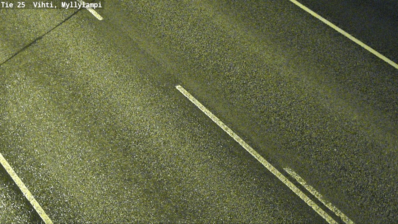 Weather Camera Image Väg 25 Lojo Myllylampi, Lohja, Uusimaa
