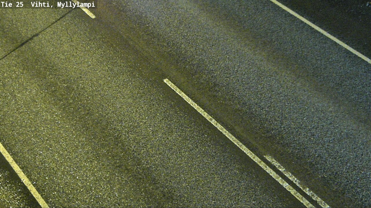 Weather Camera Image Väg 25 Lojo Myllylampi, Lohja, Uusimaa