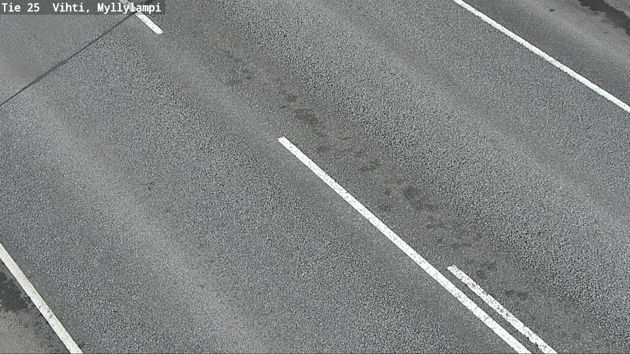 Weather Camera Image Road 25 Lohja Myllylampi, Lohja, Uusimaa