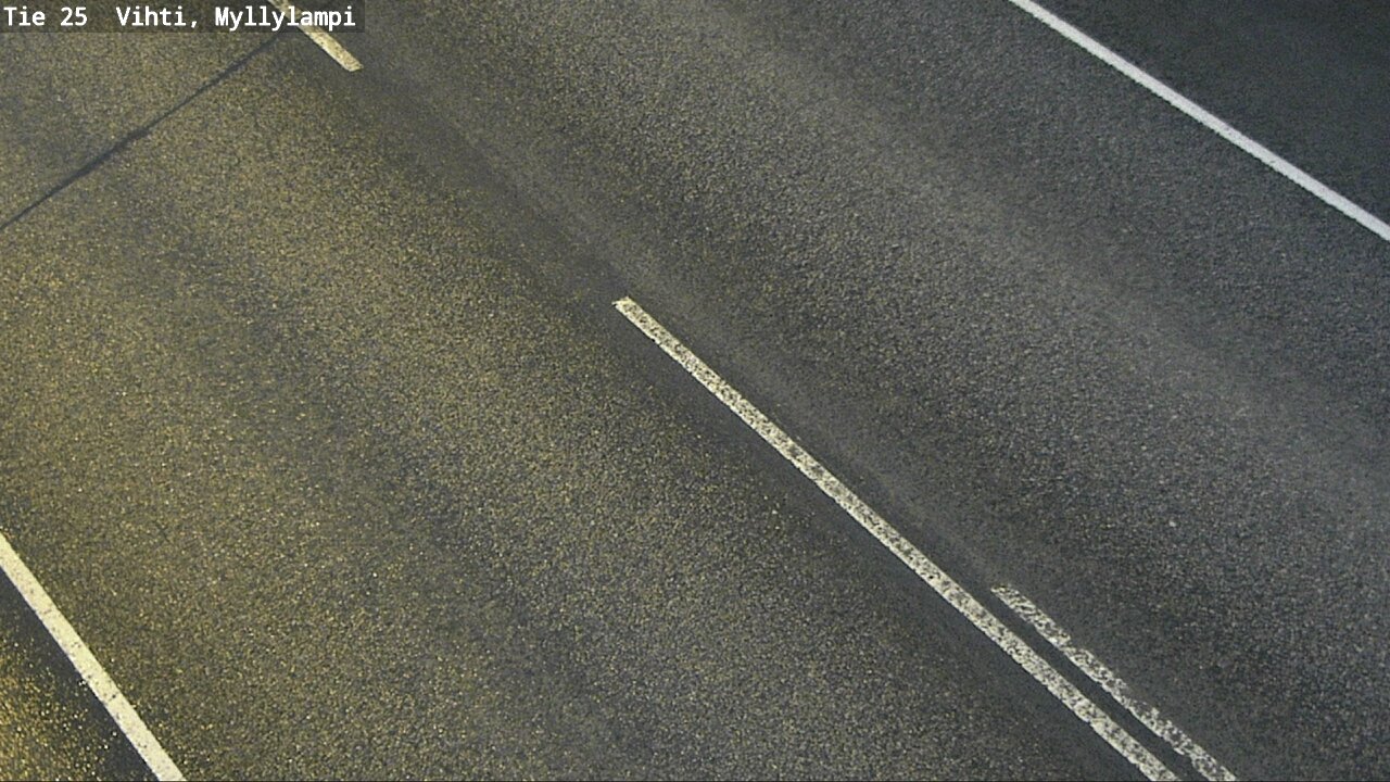 Weather Camera Image Väg 25 Lojo Myllylampi, Lohja, Uusimaa