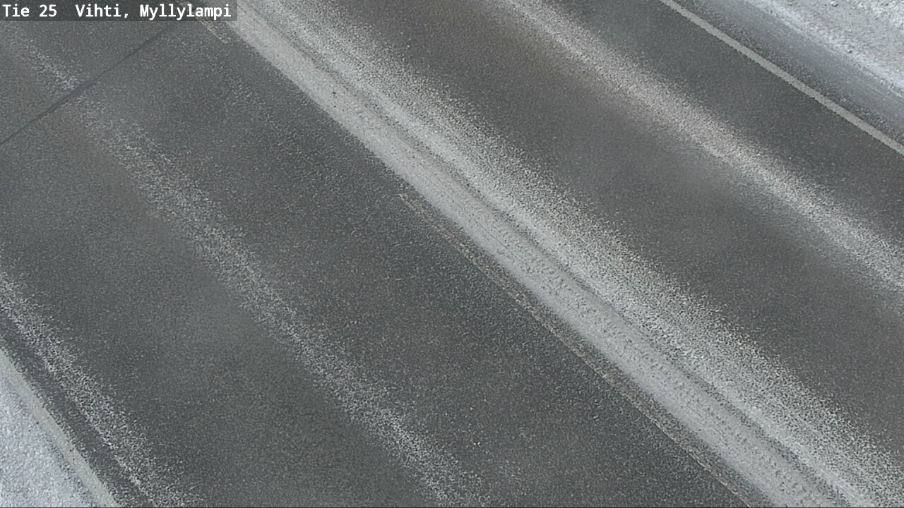 Weather Camera Image Road 25 Lohja Myllylampi, Lohja, Uusimaa
