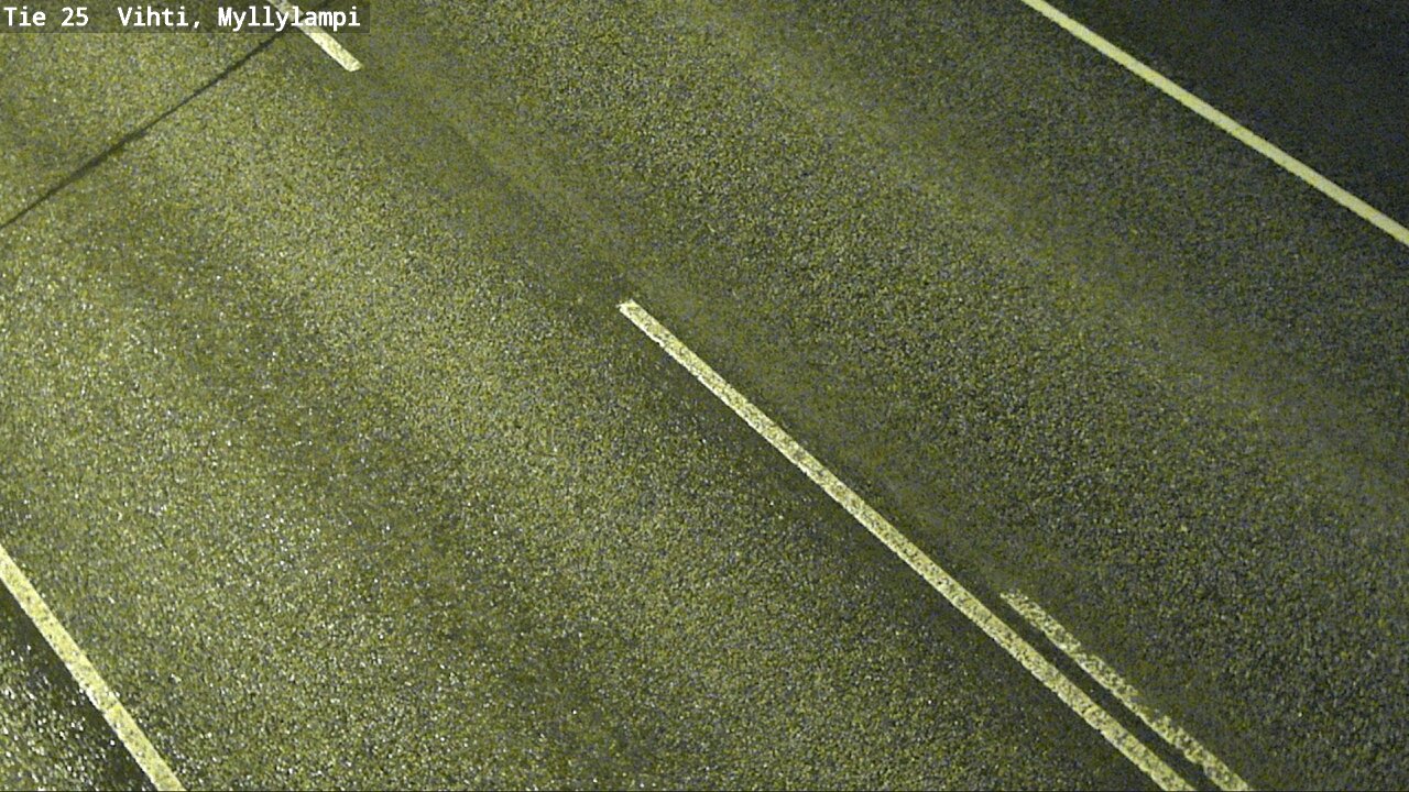 Weather Camera Image Väg 25 Lojo Myllylampi, Lohja, Uusimaa