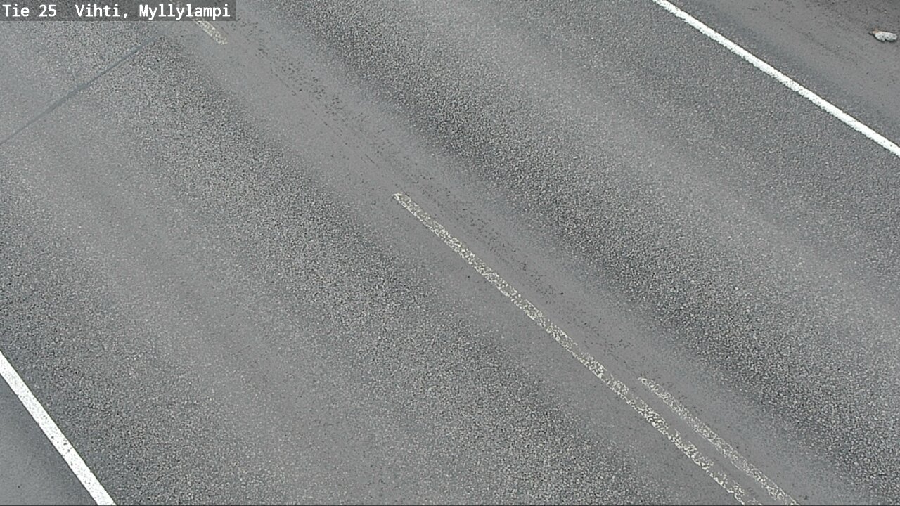 Weather Camera Image Väg 25 Lojo Myllylampi, Lohja, Uusimaa