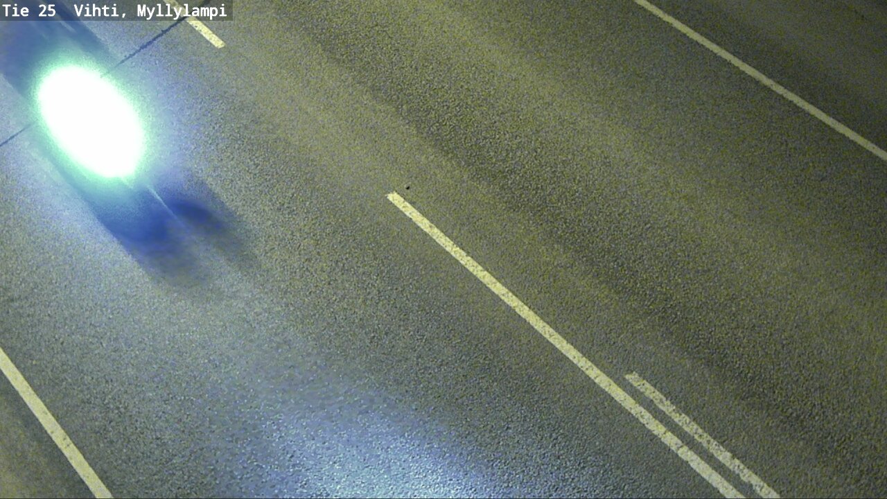 Weather Camera Image Road 25 Lohja Myllylampi, Lohja, Uusimaa