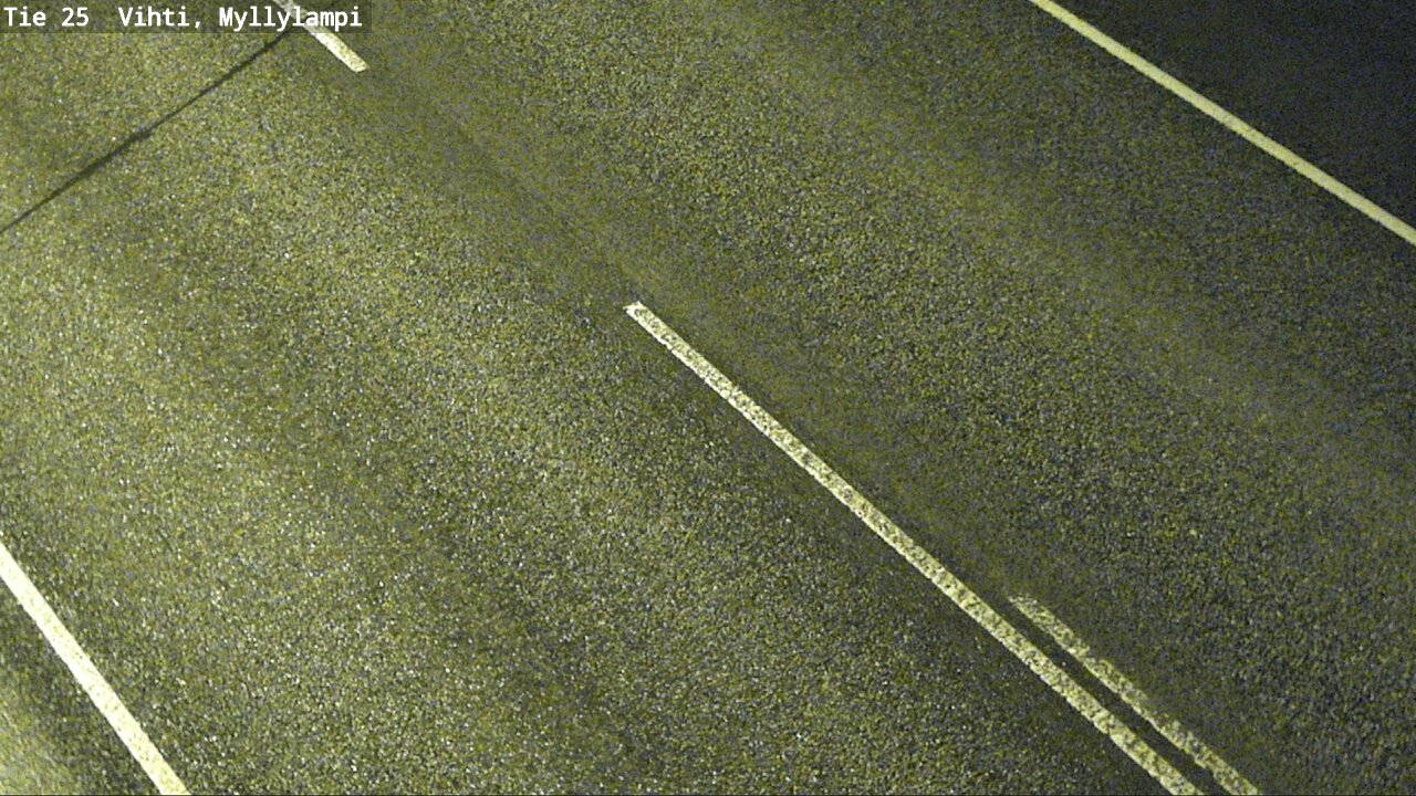 Weather Camera Image Väg 25 Lojo Myllylampi, Lohja, Uusimaa