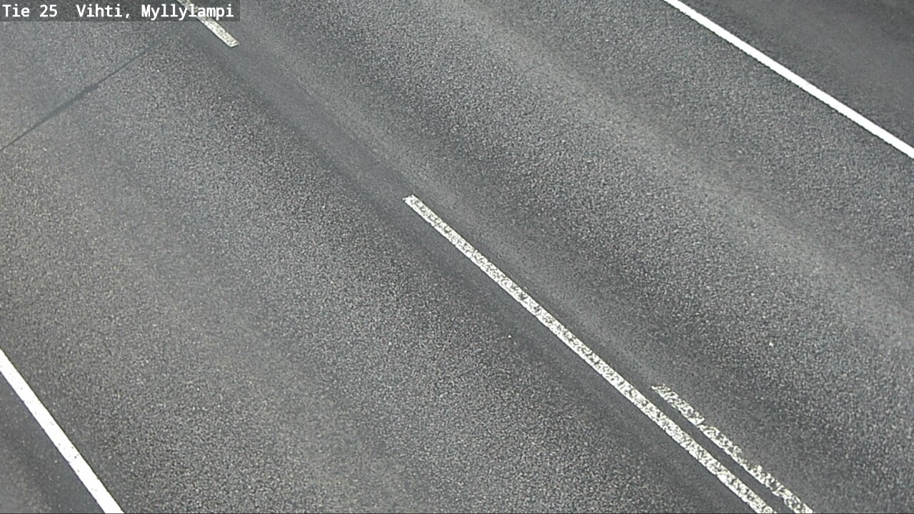 Weather Camera Image Road 25 Lohja Myllylampi, Lohja, Uusimaa