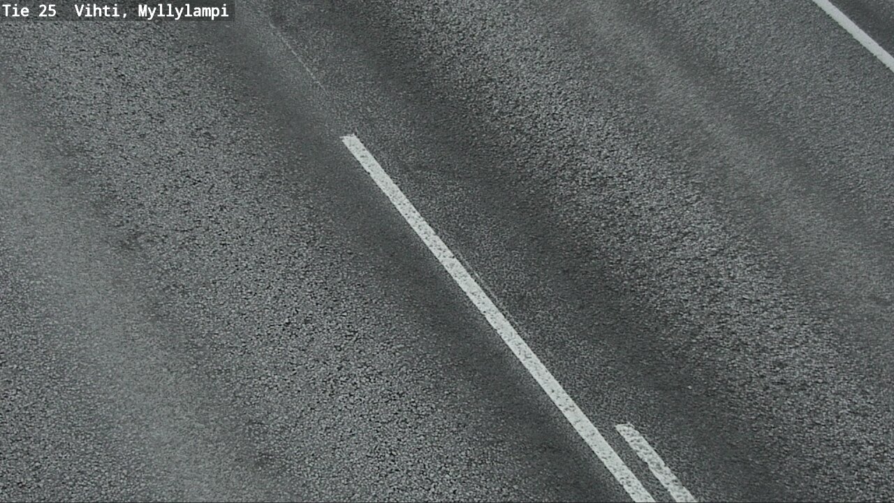 Weather Camera Image Road 25 Lohja Myllylampi, Lohja, Uusimaa