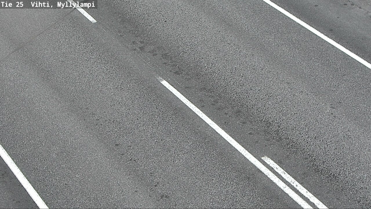 Weather Camera Image Väg 25 Lojo Myllylampi, Lohja, Uusimaa