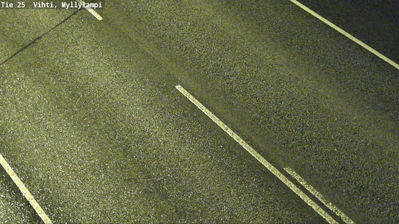 Weather Camera Image Väg 25 Lojo Myllylampi, Lohja, Uusimaa