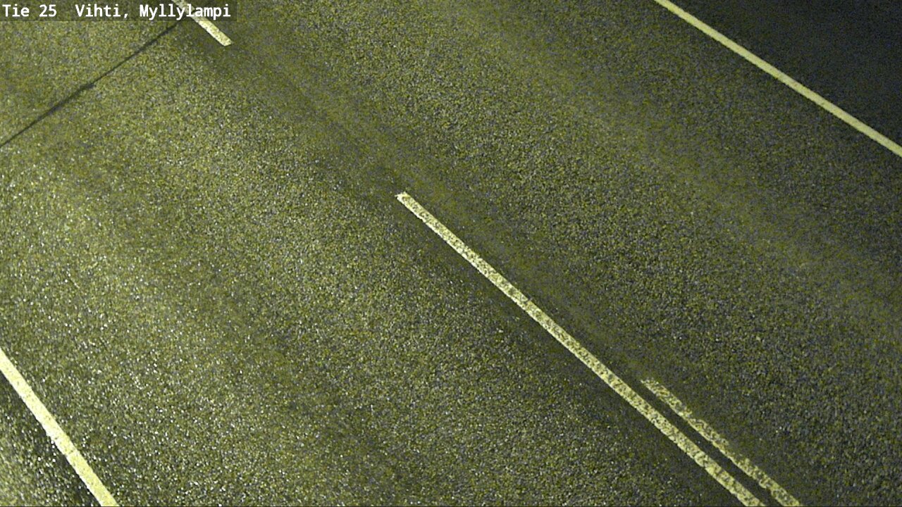 Weather Camera Image Väg 25 Lojo Myllylampi, Lohja, Uusimaa