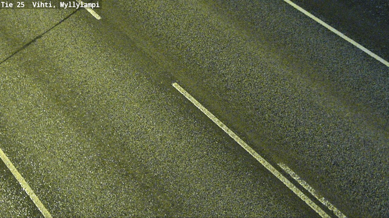 Weather Camera Image Väg 25 Lojo Myllylampi, Lohja, Uusimaa