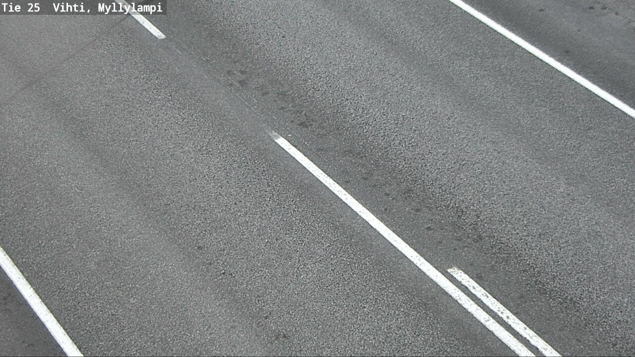 Weather Camera Image Väg 25 Lojo Myllylampi, Lohja, Uusimaa