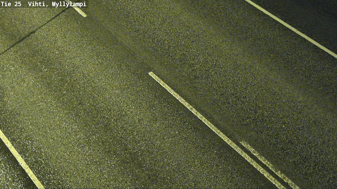 Weather Camera Image Väg 25 Lojo Myllylampi, Lohja, Uusimaa
