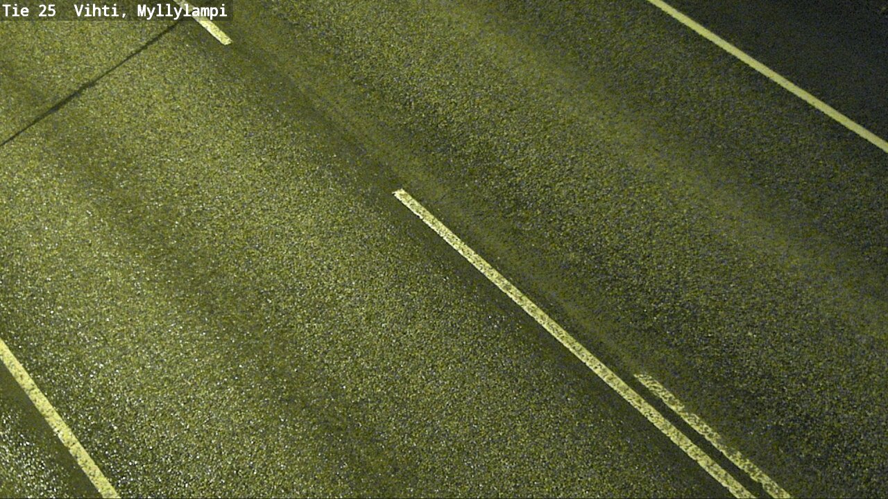 Weather Camera Image Väg 25 Lojo Myllylampi, Lohja, Uusimaa