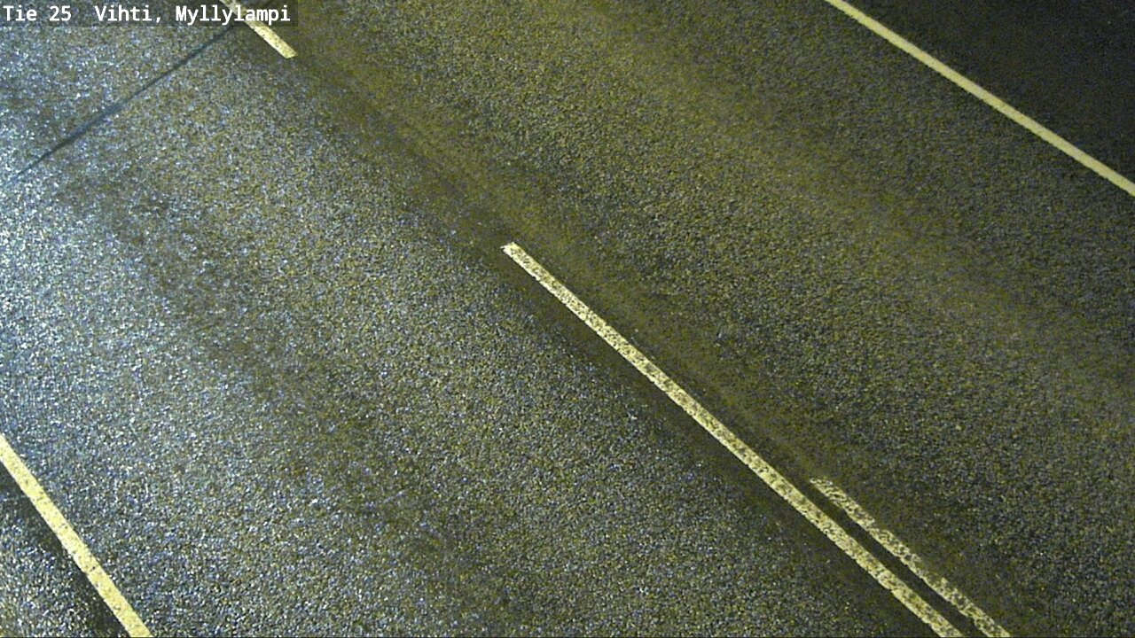 Weather Camera Image Väg 25 Lojo Myllylampi, Lohja, Uusimaa
