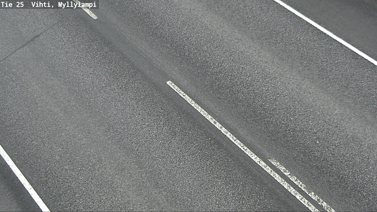 Weather Camera Image Road 25 Lohja Myllylampi, Lohja, Uusimaa