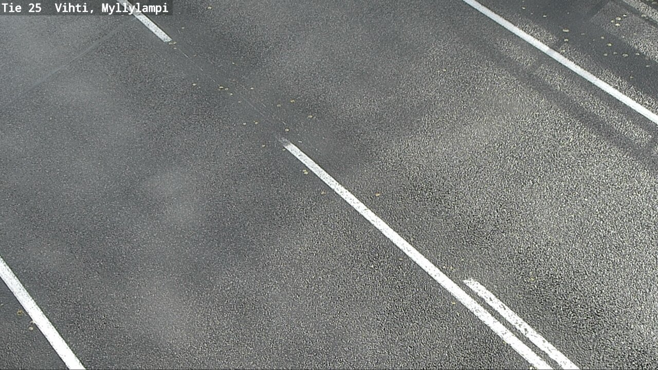 Weather Camera Image Road 25 Lohja Myllylampi, Lohja, Uusimaa