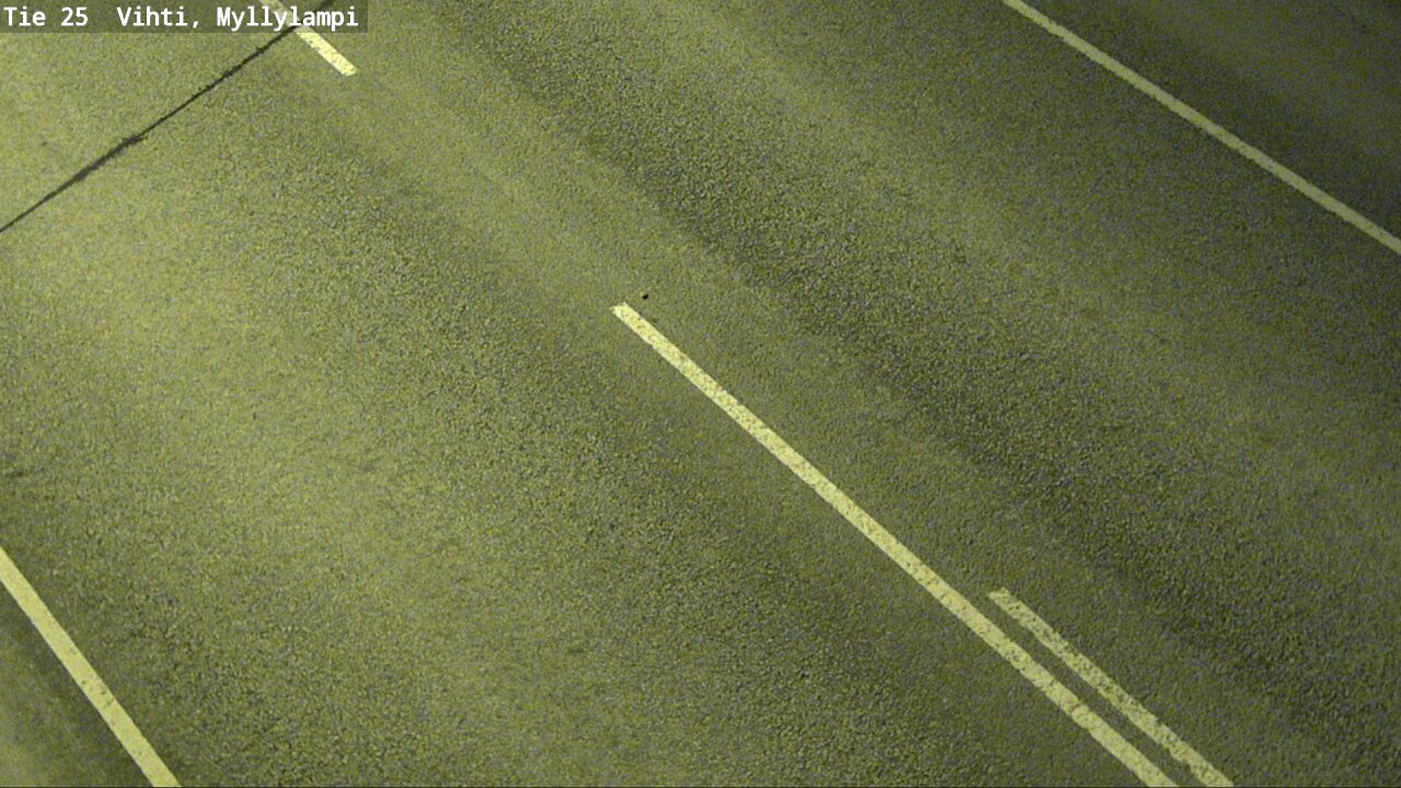 Weather Camera Image Road 25 Lohja Myllylampi, Lohja, Uusimaa