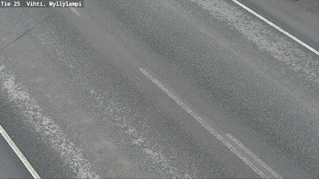 Weather Camera Image Väg 25 Lojo Myllylampi, Lohja, Uusimaa