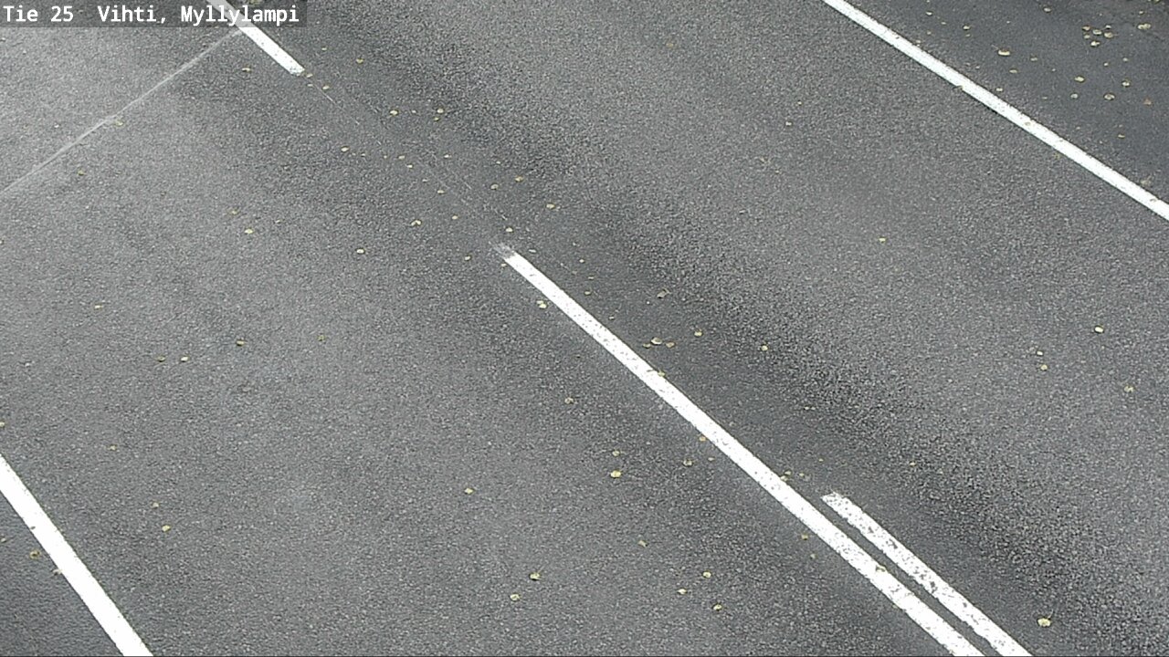 Weather Camera Image Road 25 Lohja Myllylampi, Lohja, Uusimaa