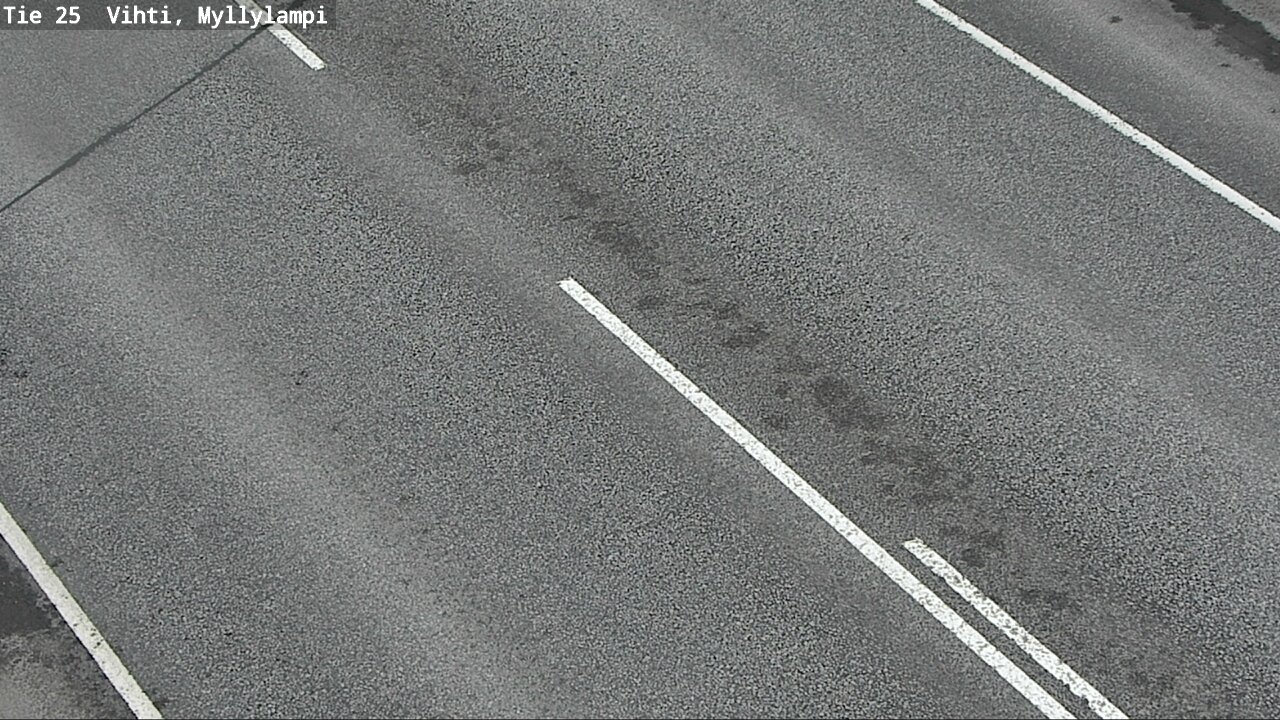 Weather Camera Image Väg 25 Lojo Myllylampi, Lohja, Uusimaa