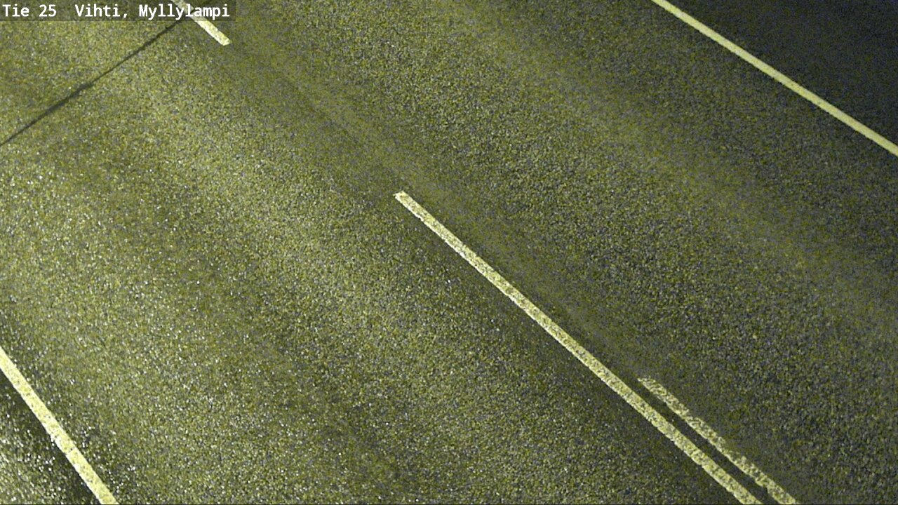 Weather Camera Image Väg 25 Lojo Myllylampi, Lohja, Uusimaa