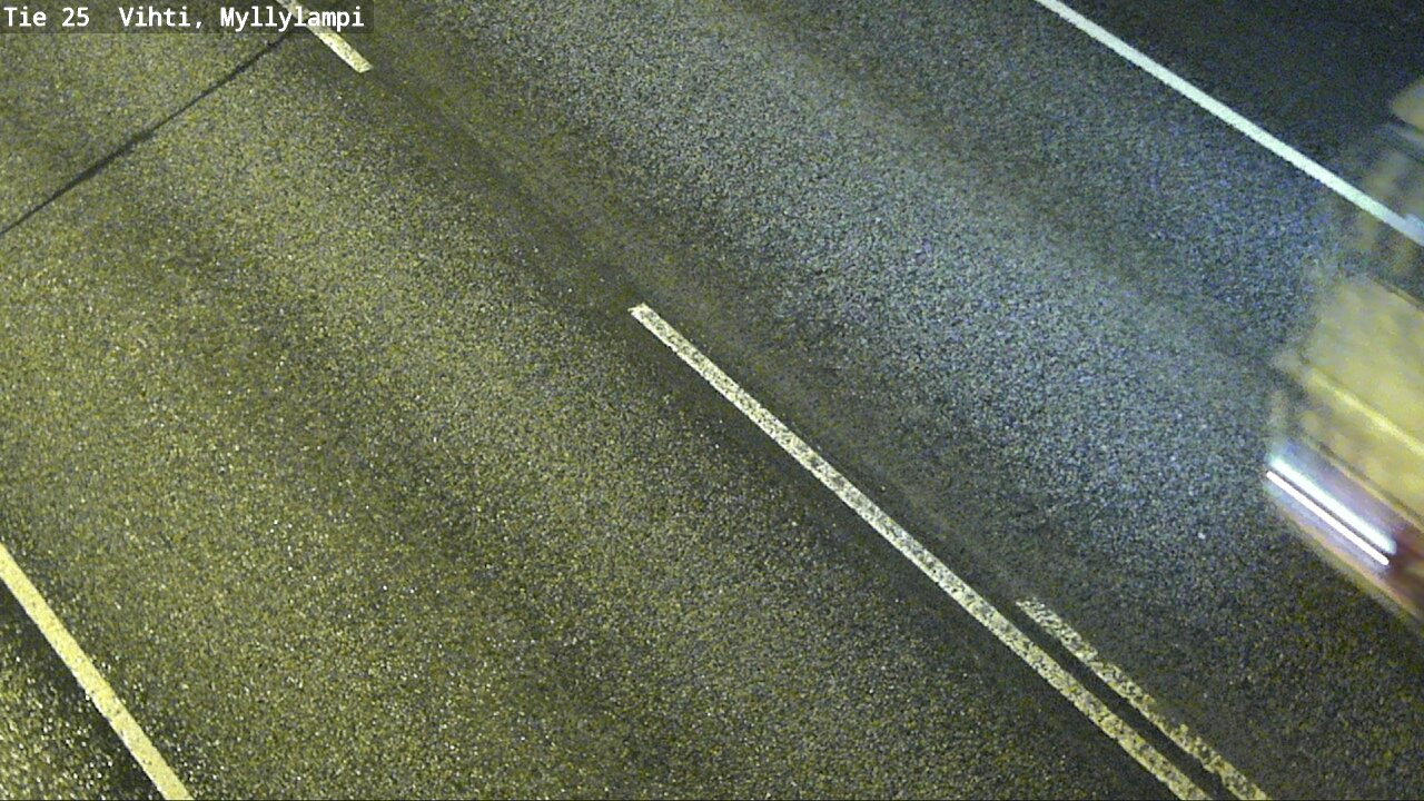 Weather Camera Image Väg 25 Lojo Myllylampi, Lohja, Uusimaa