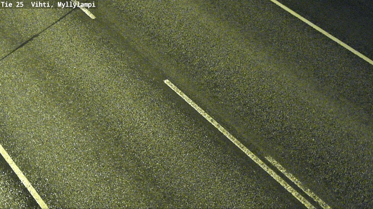 Weather Camera Image Väg 25 Lojo Myllylampi, Lohja, Uusimaa
