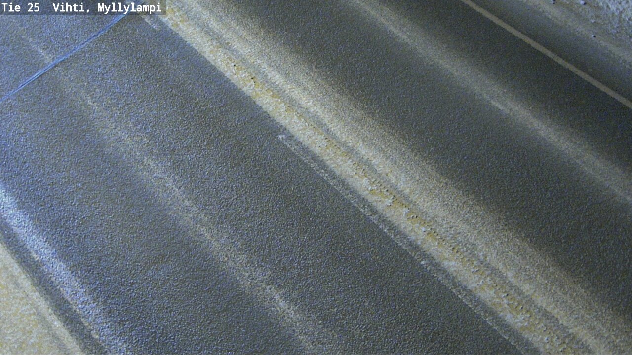 Weather Camera Image Road 25 Lohja Myllylampi, Lohja, Uusimaa