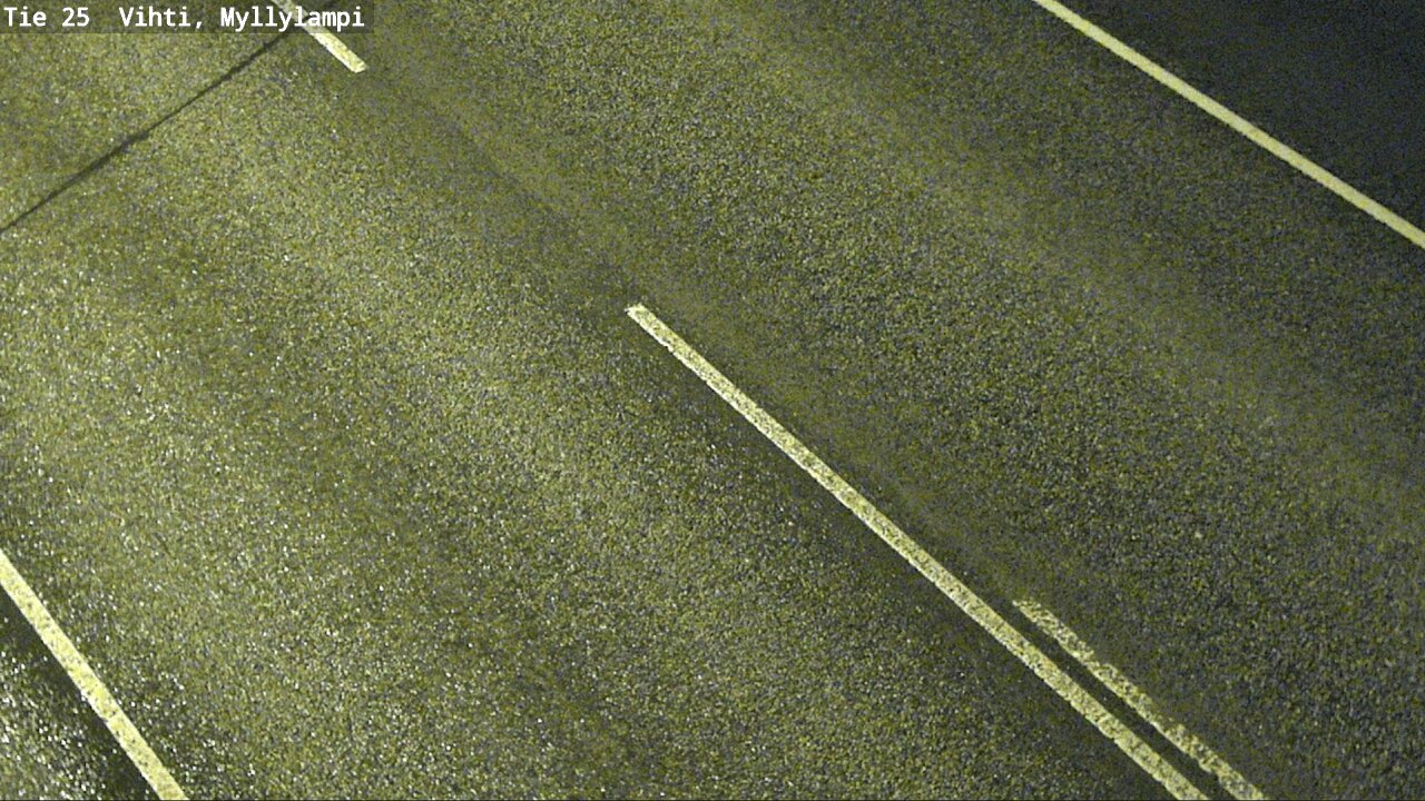 Weather Camera Image Väg 25 Lojo Myllylampi, Lohja, Uusimaa
