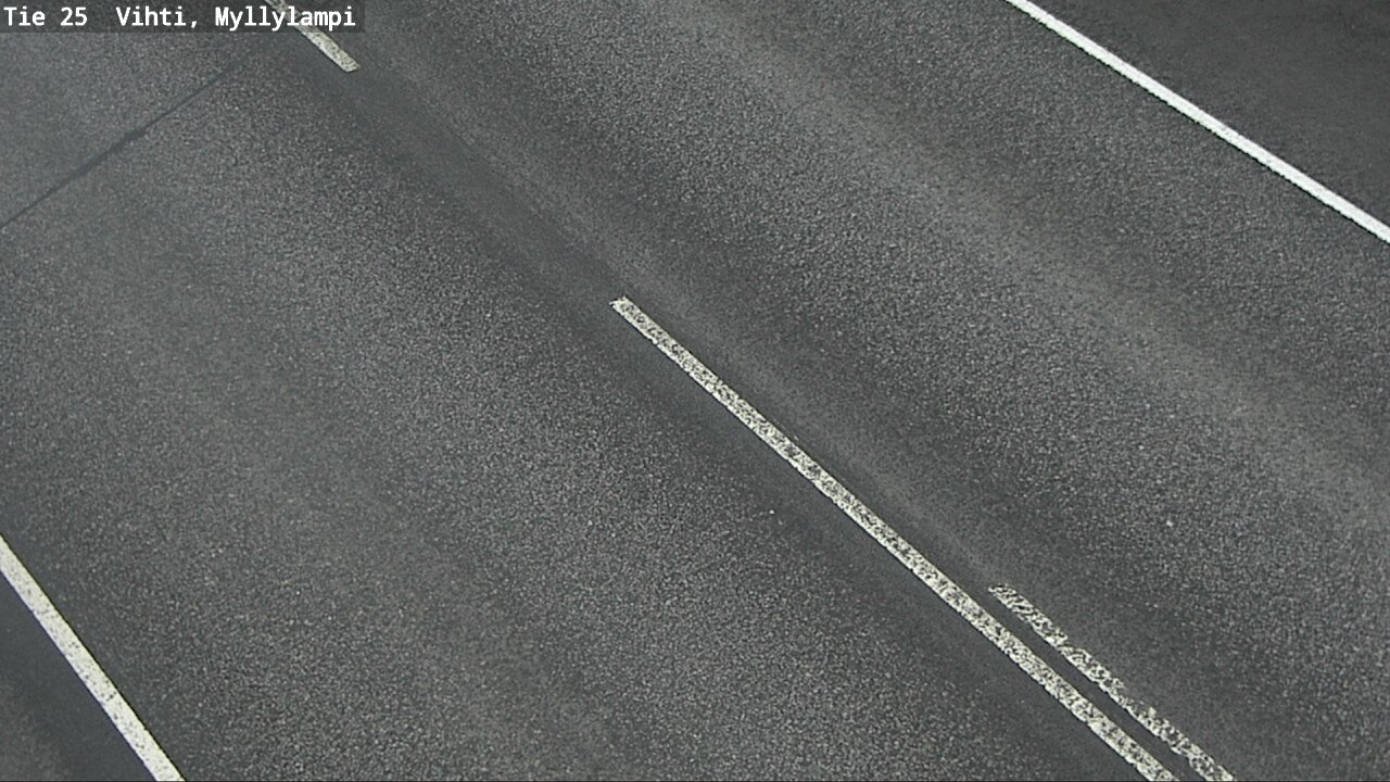 Weather Camera Image Väg 25 Lojo Myllylampi, Lohja, Uusimaa