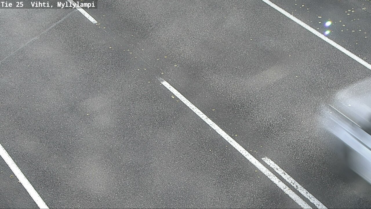 Weather Camera Image Road 25 Lohja Myllylampi, Lohja, Uusimaa