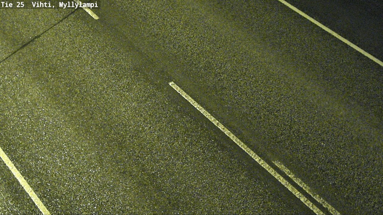 Weather Camera Image Väg 25 Lojo Myllylampi, Lohja, Uusimaa