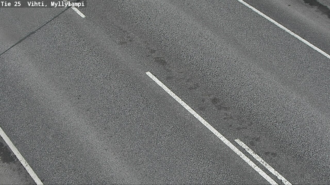 Weather Camera Image Road 25 Lohja Myllylampi, Lohja, Uusimaa