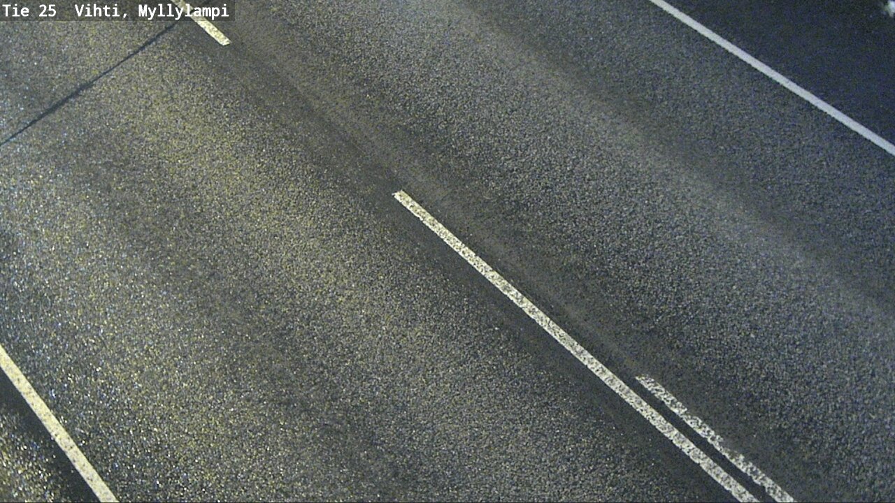 Weather Camera Image Väg 25 Lojo Myllylampi, Lohja, Uusimaa