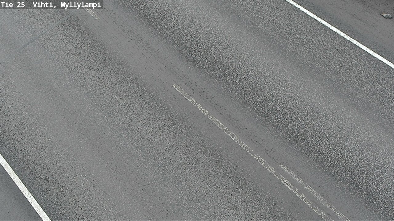 Weather Camera Image Road 25 Lohja Myllylampi, Lohja, Uusimaa