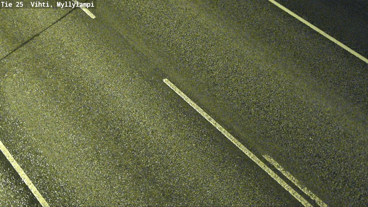 Weather Camera Image Väg 25 Lojo Myllylampi, Lohja, Uusimaa